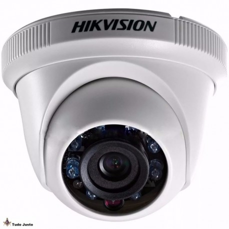 Câmera Dome Turbo HD 720p Hikvision 2CE56C0T-IR